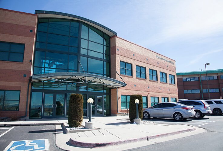 Front view of dental office in Parker Colorado