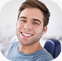 Man sharing healthy smile thanks to Parker preventive dentistry